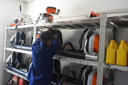 通遼支隊扎魯特旗大隊一中隊嚴密組織裝備機具與計算機辦公設備維修保養